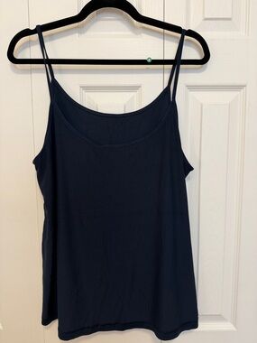 Lululemon Women’s Navy Blue Spaghetti Strap Tank Top